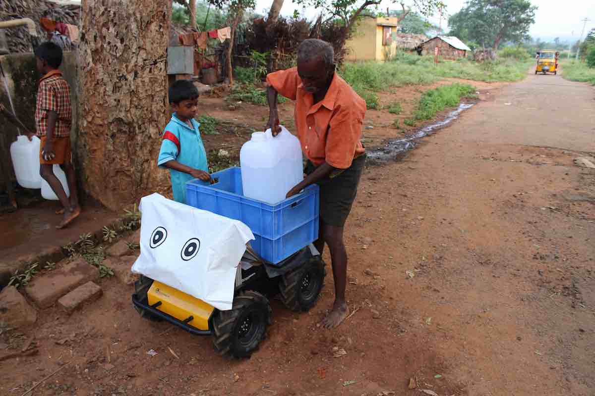 Rural Water Carrying Robot