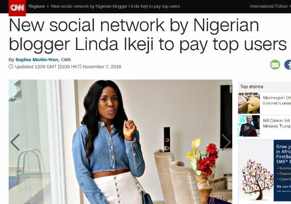 Linda Ikeji Social 