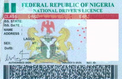 Nigeria Driver's License 