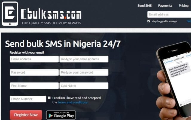 Bulk SMS Service 